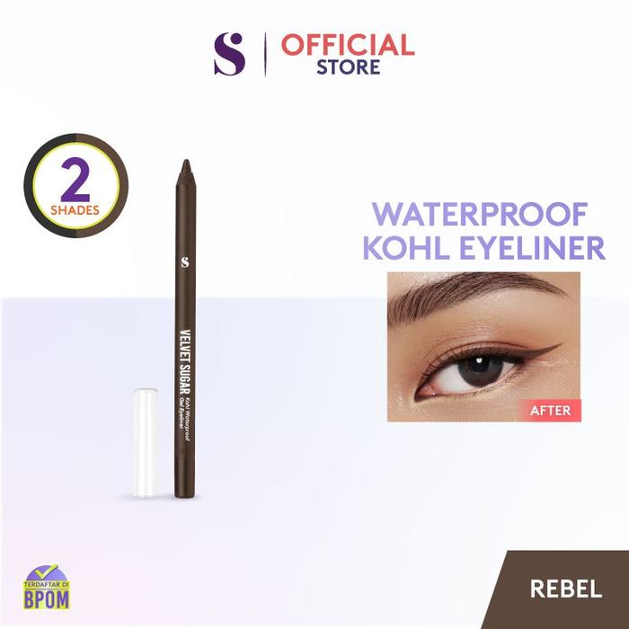 Gambar Somethinc Velvet Sugar Kohl Waterproof Gel Eyeliner 1.2g - Rebel ~ Sugar Kohl, Somethinc Eyeliner dari Kios 0fficial undefined Tokopedia