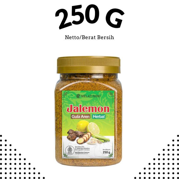 Gambar Jahe Merah Lemon Sereh Gula Aren Bubuk Murni Wedang Jalemon Melati Noni - Jalemon 250g dari Melati Noni undefined Tokopedia