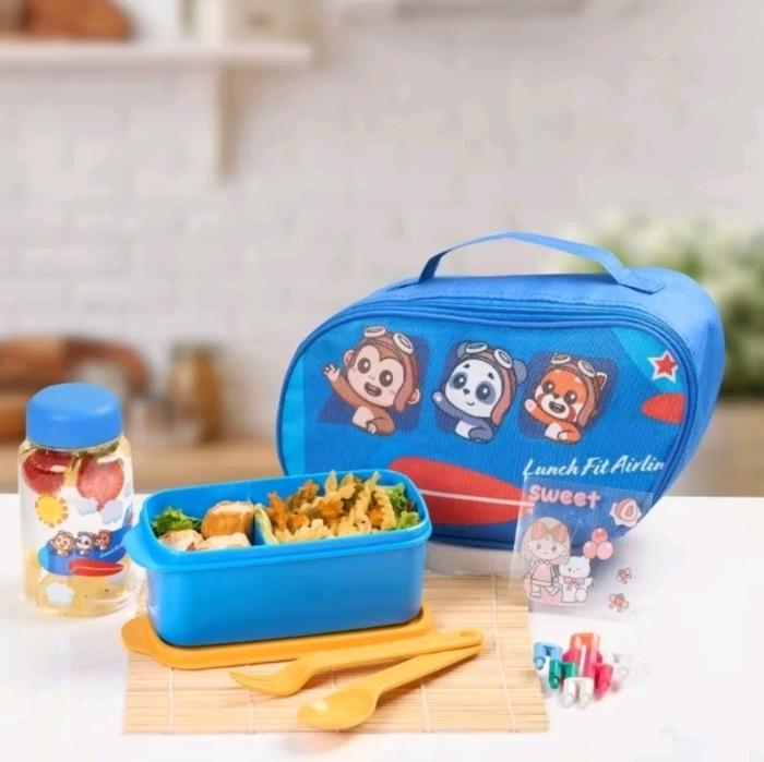 Gambar Set Tas Bekal Anak Pesawat dan helikopter tas bekal anak laki laki astronot lunch box bag oxfordd ↪ pink muda - polos - Biru dari Kuda Hoki undefined Tokopedia