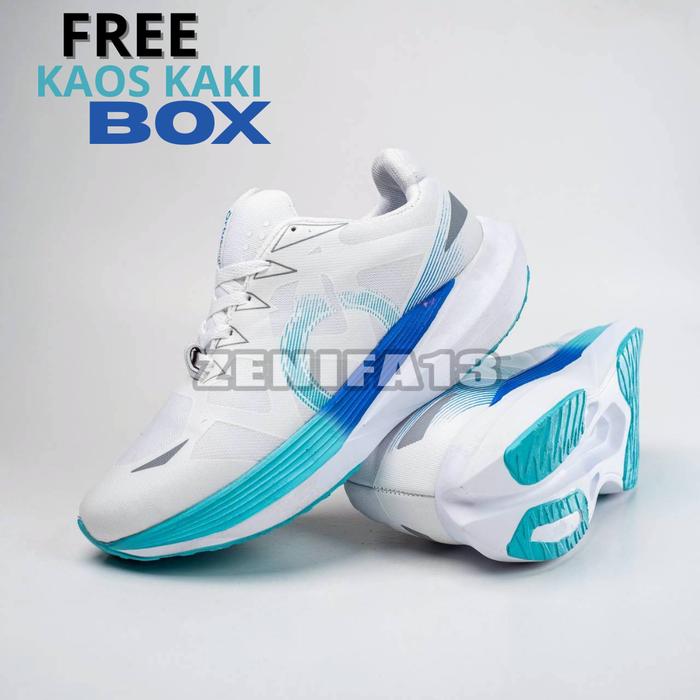 Gambar Sepatu Running Ortuseight Hyperglide 3.0 Pria Olahraga Lari Ringan Best Seller NEW - Putih, 39 dari GAC Fashion undefined Tokopedia