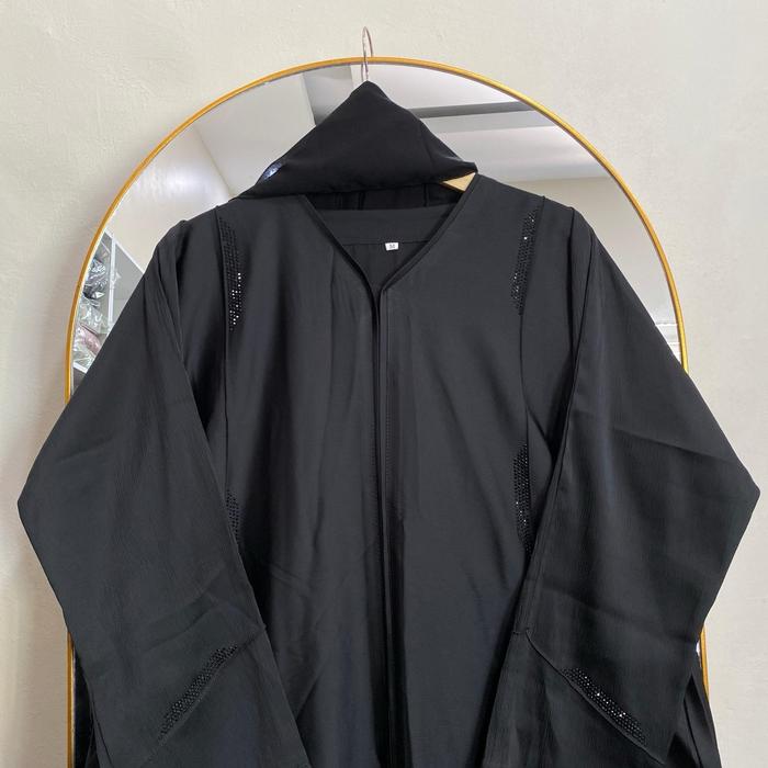 Gambar Abaya Original Saudi - Abaya Kanza - Hitam, Ld 120 Pb 130 dari DS Hijab Store undefined Tokopedia