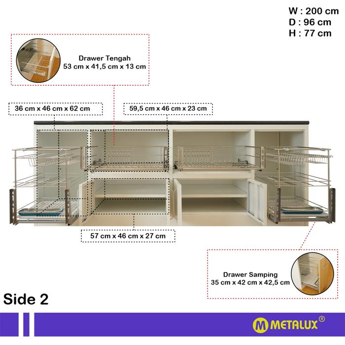 Kitchen Set Industrial Modern