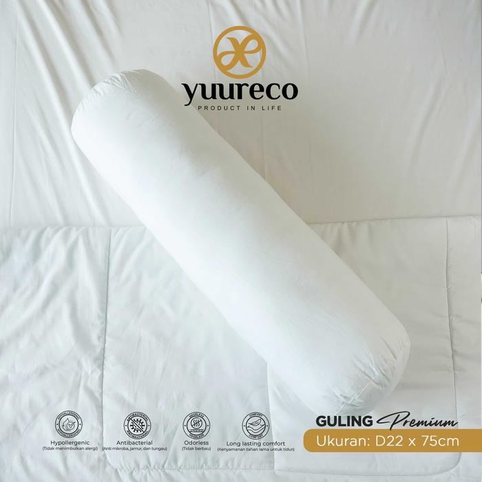 Gambar Guling Dewasa Tidur Dakron Silikon Series Premium by yuureco - Guling dari yuureco Kab. Gresik Tokopedia