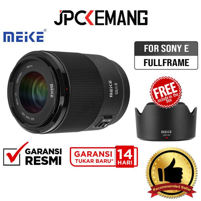Gambar Meike AF 50mm f1.8 SE for Sony FE Mount FullFrame Lens Meike 50 mm f/1.8 Garansi Resmi dari JPC Kemang undefined Tokopedia