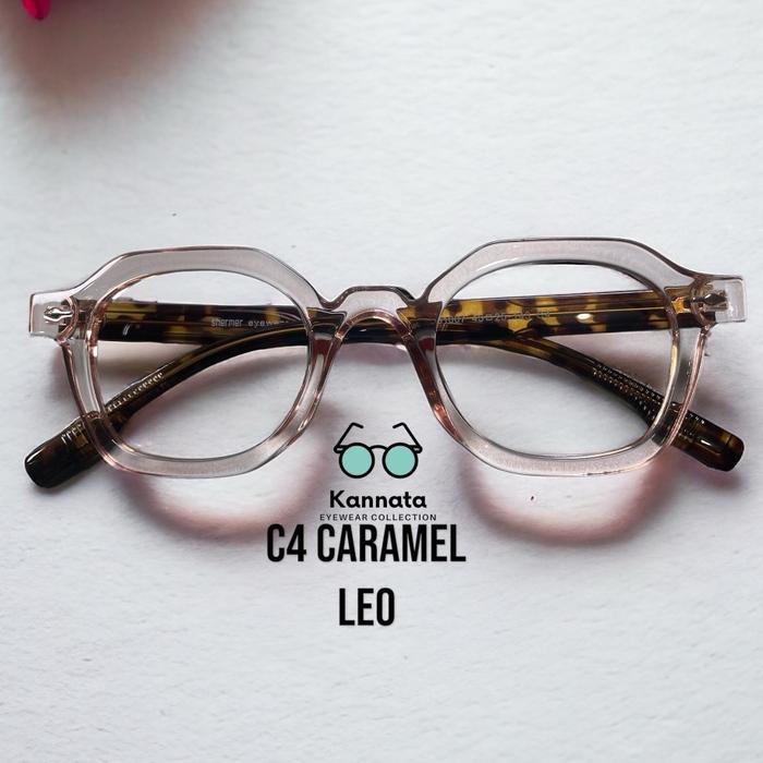 Gambar Kacamata skena retro 1007 premium uniseks antiradiasi komputer eyewear Frame - Caramel leo, Lensa khusus baca plus di atas 40th dari Kannata Eyewear Collection undefined Tokopedia