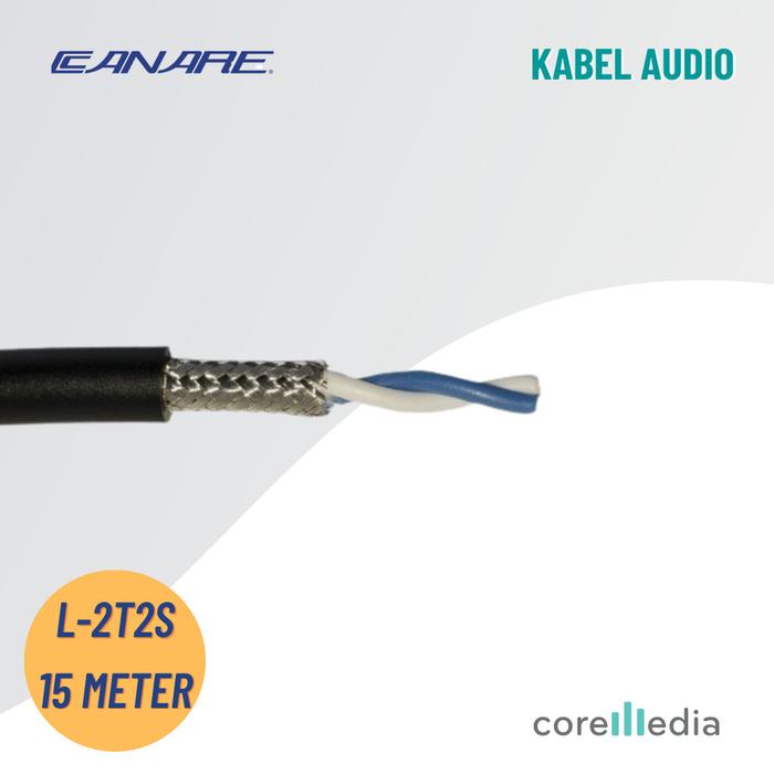 Gambar Canare L-2T2S 15 meter Twisted Pair Audio Cable dari Core Media undefined Tokopedia
