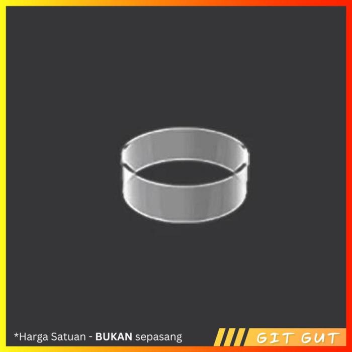 Gambar PS4 PS5 Xbox Controller Analog Ring Karet Silikon Anti Drift Silicone - Transparent (Wide) dari Git Gut undefined Tokopedia