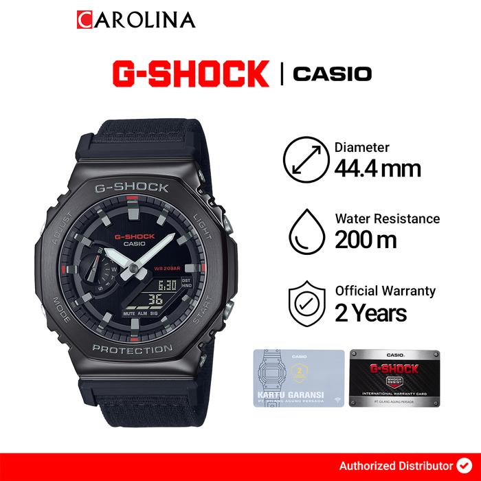 Promo Jam Tangan Pria Casio G-Shock GM-2100CB-1A Black Octagon
