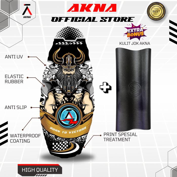 Gambar Cover Jok Motor Akna Dragon Bonus Kulit Jok akna / Sarung Jok Motor Anti kucing & Air Akna Max Protection Victory akna - AKNA VICTORY, M dari AKNA BTV undefined Tokopedia