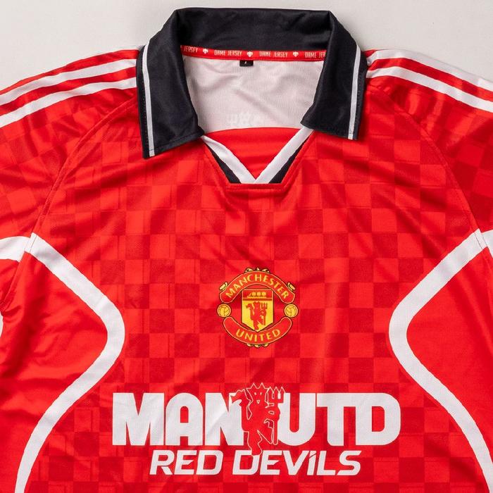 Gambar Jersey Dame//Jersey Red Devil//Jersey MU//Jersey Manchester United//Jersey Casual//Jersey Vintage//Jersey Band//Jersey Futsal//Jersey Bola Sport red devil Pakaian Pria Olahraga Baju - Berkerah, S dari Dame Jersey undefined Tokopedia