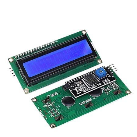 Jual LCD karakter character 1602 16 x 2 backlight 16x2 with i2c Module ...