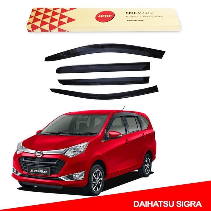 Gambar Daihatsu Xenia Old 2003 Terios Ceria Taruna Hi Max 2P Gran Max Sigra Talang Air MCBC Solid Black Aksesoris Car - Daihatsu Sigra dari TDC Variasi undefined Tokopedia