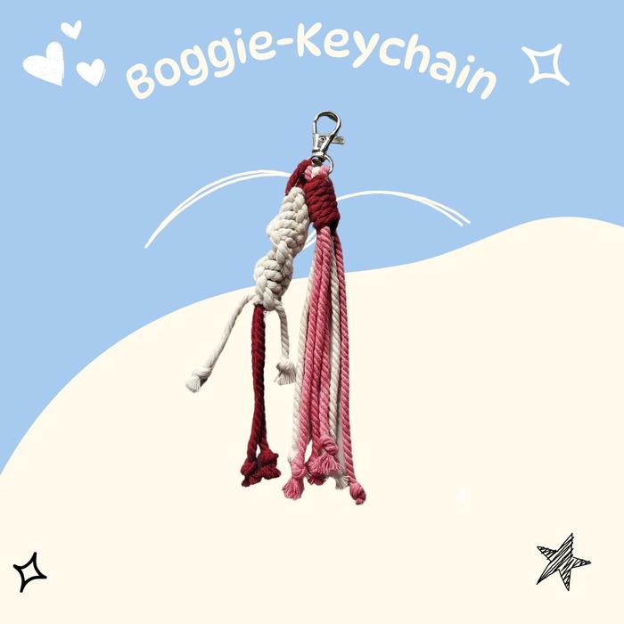 Gambar Boggie - Gantungan kunci macrame/Bag charm/keychain Tas Ganci - Boogie 1 dari Qielarra undefined Tokopedia
