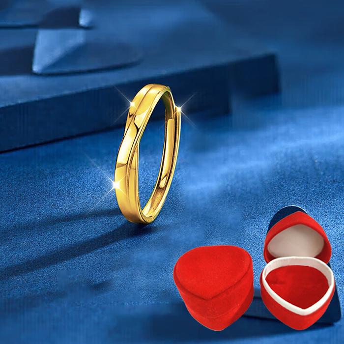Gambar cincin pasangan berlapis emas cincinnikah sore cincin abadi travel end rings wedding ring cowok cincin putih sayang ungkapan cinta melambangkan cinta sejati dan kedalaman perasaan bergaya Korea Cintaja dapat disesuaikan anti pudar dan anti karat COD 108 - cincin pria+box cinta dari Cintaja undefined Tokopedia