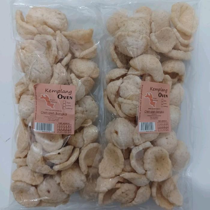 Gambar Kerupuk Kemplang UDANG OVEN Asli Bangka dari Pempek Rebus Olie undefined Tokopedia