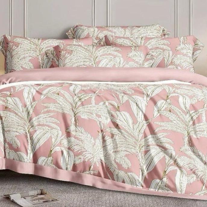 Gambar SLEEP PROJECT Paket Sprei Bedcover / Quilt Cover Mewah TENCEL 100S Ramah Lingkungan - Avery LUXURY TENCEL Bedding - SPREI SET, SINGLE120x200 dari Sleep Project undefined Tokopedia