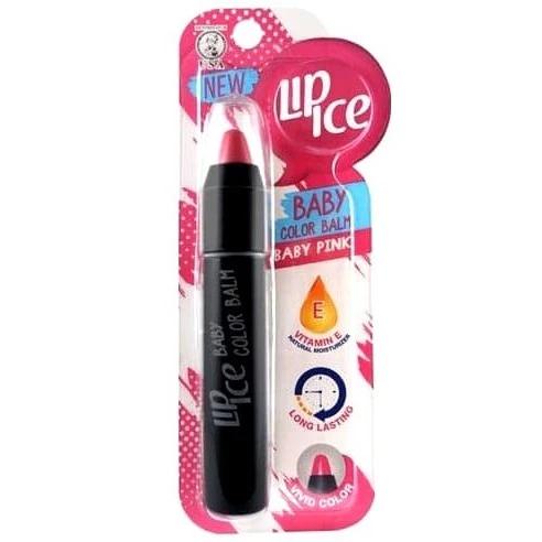 Gambar Lip Ice Baby Color Lip Balm | Lip Crayon | Lipstick | Melembapkan & Mewarnai Bibir Secara Alami! - LIP ICE COLOR BALM - Baby Pink dari Glam On Me undefined Tokopedia