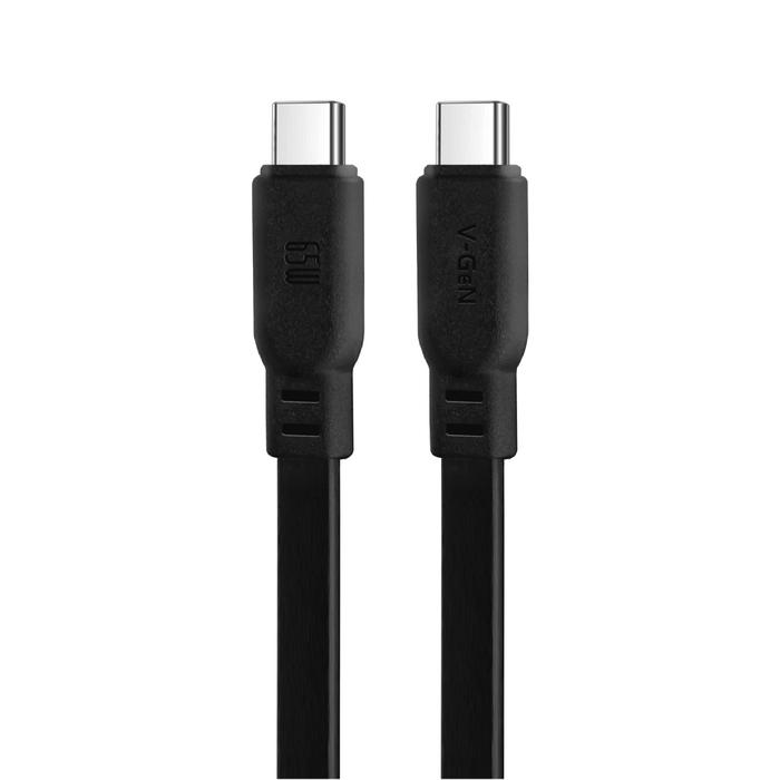 Gambar Kabel Data Type C To Type C V-GeN VGC-26 Super Fast Charging QC 4.0+ 65W 2 Meter - HITAM dari Intact Official Store undefined Tokopedia