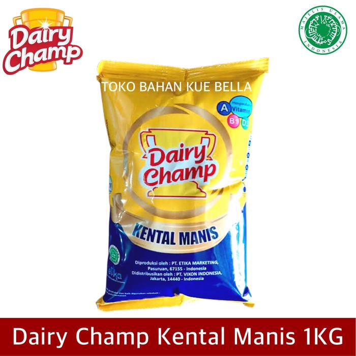 Gambar DAIRY CHAMP 1KG / 2,5KG - Susu Kental Manis Creamer - BANTALL 2,5 KG dari bellsallshop undefined 4 Tokopedia
