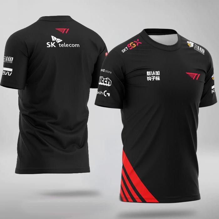 Gambar Lck 2020 Lol Spring Season Skt T1 Pro Player Team Jersey T dari Value Spot Import undefined Tokopedia
