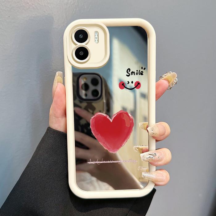Gambar Casing Hp Untuk Xiaomi Redmi A1 Redmi A2 Casing Hp Kasing Kesing Cesing Softcase Case Kualitas Unggul Cermin Kartun hati kecil lucu Anti Jatuh Tahan Gores kasingg ponsel - Gaya1, Redmi A1/A2 dari Eoolice undefined Tokopedia