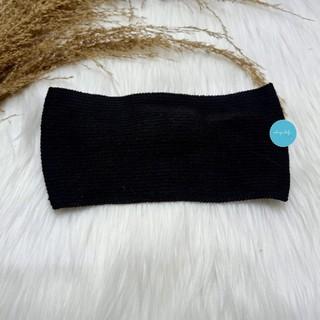 Gambar Bandana kaos polos basic / ciput kaos rayon polos (ciput taki) - HITAM dari MAHRA HIJAB undefined Tokopedia