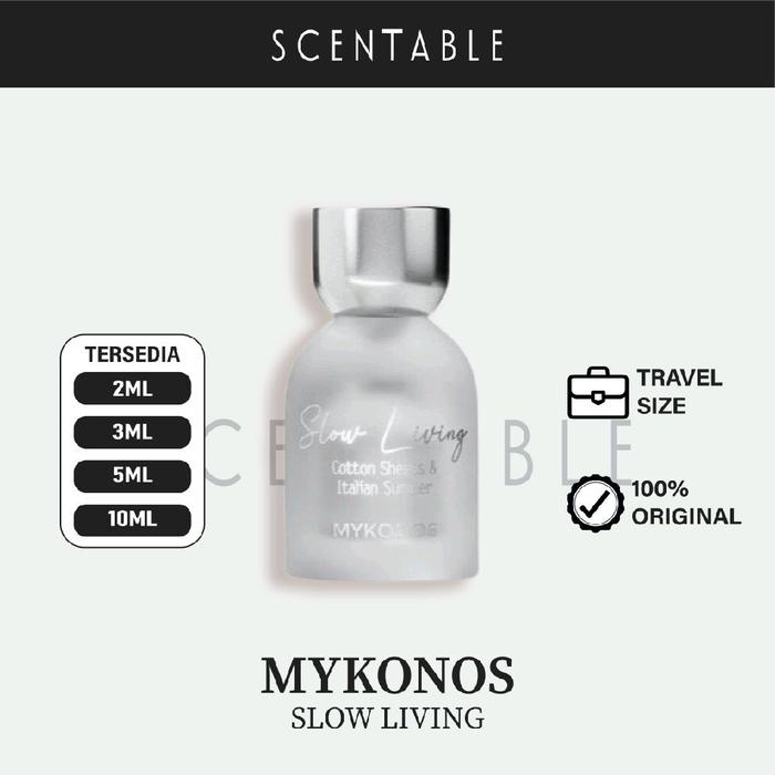 Gambar Decant Mykonos Slow Living Original - 2ml dari scentable undefined Tokopedia