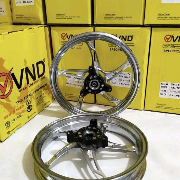 Gambar Velg racing VND New speed Nmax 155 old 185/215 ring 14 - titanium dari FSMotoshop undefined Tokopedia