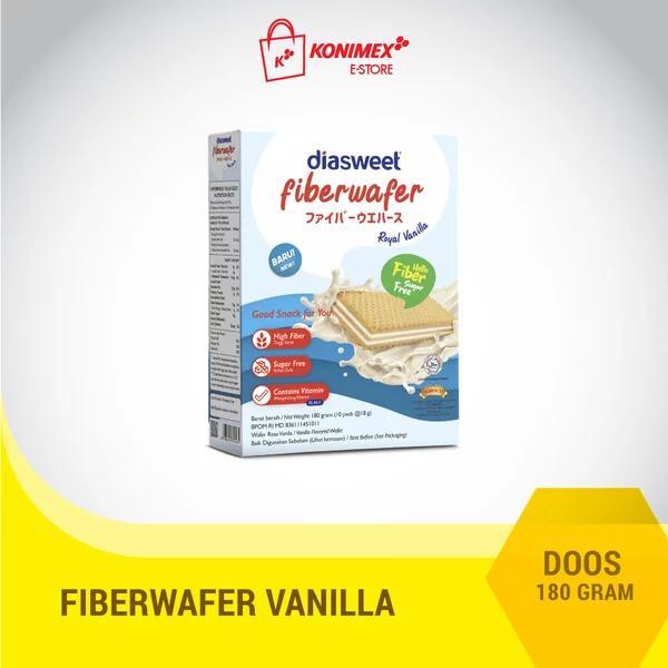 Gambar Diasweet Fiberwafer Vanilla 180Gr Sugar Free - Fiberwafer Vanilla 180Gr dari eristas undefined Tokopedia