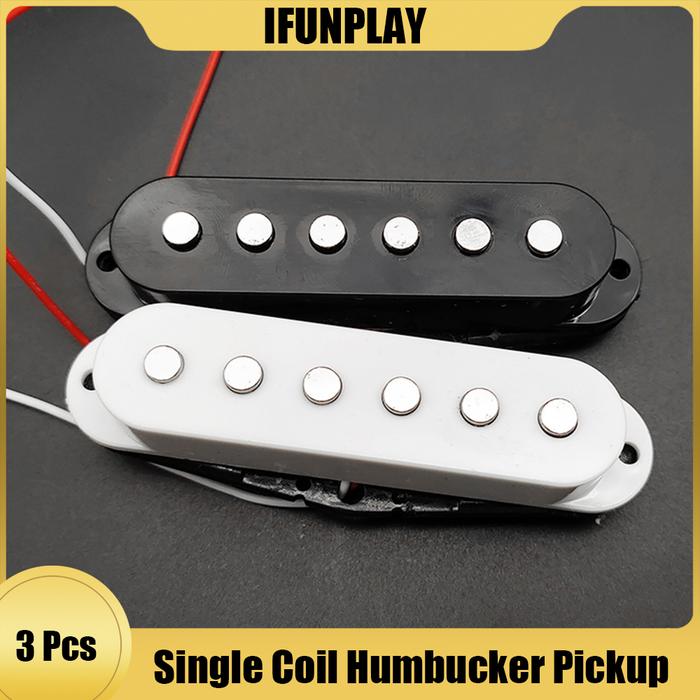 Gambar 3Pcs Colorful Single Coil Guitar Pickups Neck Middle Bridge for ST Electric Guitar Pickguard Pickup dari The Holidays Project undefined Tokopedia