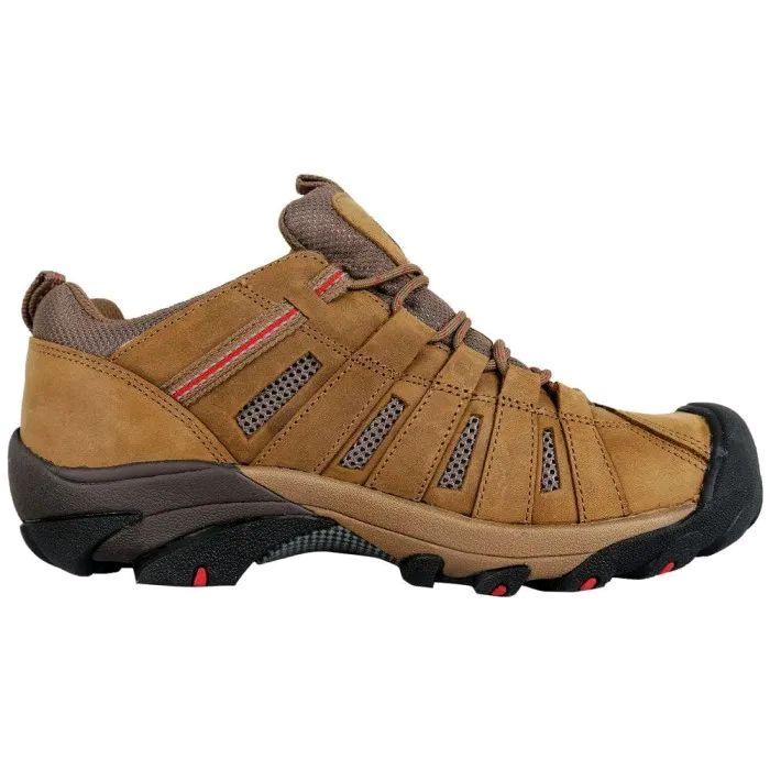 Gambar Sepatu Gunung Rei Moreno Waterproof Art 173 Outdoor - Tan/Red, 43 dari areistorepadang undefined Tokopedia