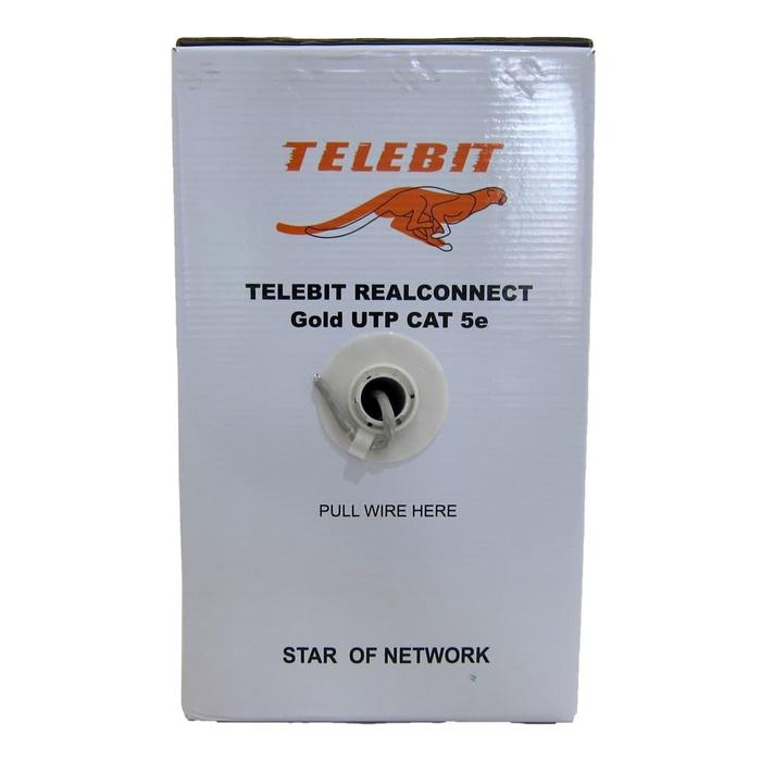 Gambar Kabel Networking Jaringan CAT 5E Telebit Gold dari merakota undefined Tokopedia