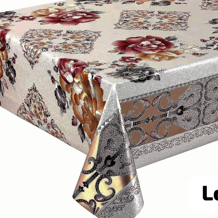 Gambar Taplak Meja Makan PVC Plastik Waterproof Estetik Industrial Abu Abu 6-8 Kursi Tahan air bukan Kain Dekorasi - RG1B, 137X270 cm dari Taplak Meja Mewah undefined Tokopedia