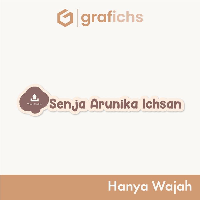 Gambar [32-70 pcs] Stiker Foto GISF02 by Grafichs - Hanya Wajah dari Grafichs Kab. Bogor Tokopedia
