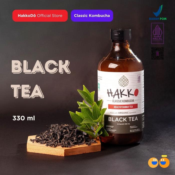 Gambar Hakko Kombucha Variants 330 ml - Black Tea dari HakkoDo undefined Tokopedia