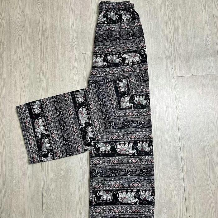 Jual Woomy CPG458 Kulot Wanita Bahan Rayon Celana Panjang Santai