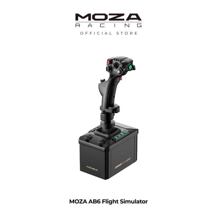 Gambar MOZA Flight AB6 Bundle 6Nm Force Feedback Base with MHG Flight Stick | PC Flight Sim Controller for MSFS, DCS - AB6 Bundle dari MOZA Racing ID Kota Administrasi Jakarta Pusat Tokopedia