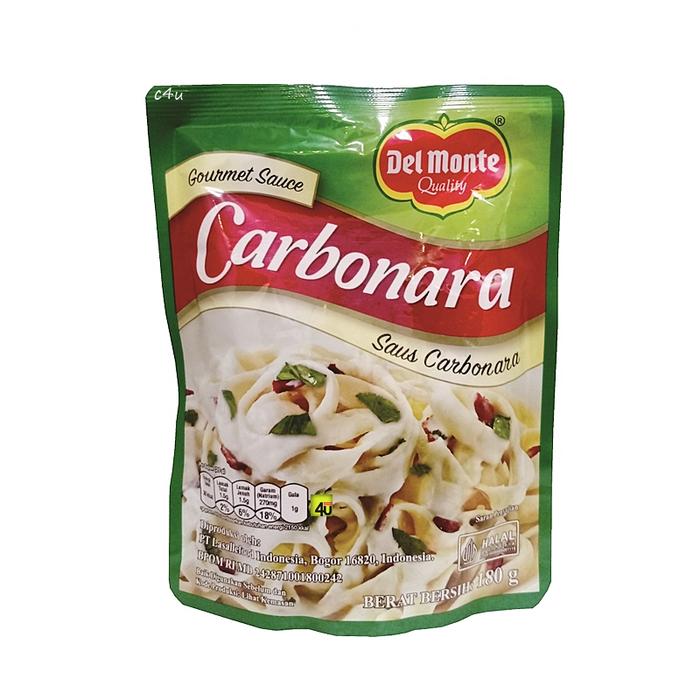 Gambar Del Monte - Carbonara Sauce - 180 gr - ORIGINAL dari cemilan4u undefined Tokopedia