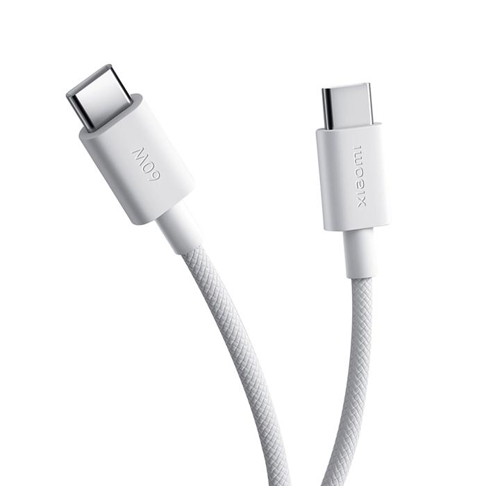 Gambar Xiaomi 3A Braided USB-C to USB-C Cable (1m) | Support 60W fast charging | Premium and trendy braided | 480Mbps High-Speed data transfer | Flexible and durable [Official Store] - White 3A Braided USB-C to USB-C Cable dari Xiaomi Indonesia undefined Tokopedia