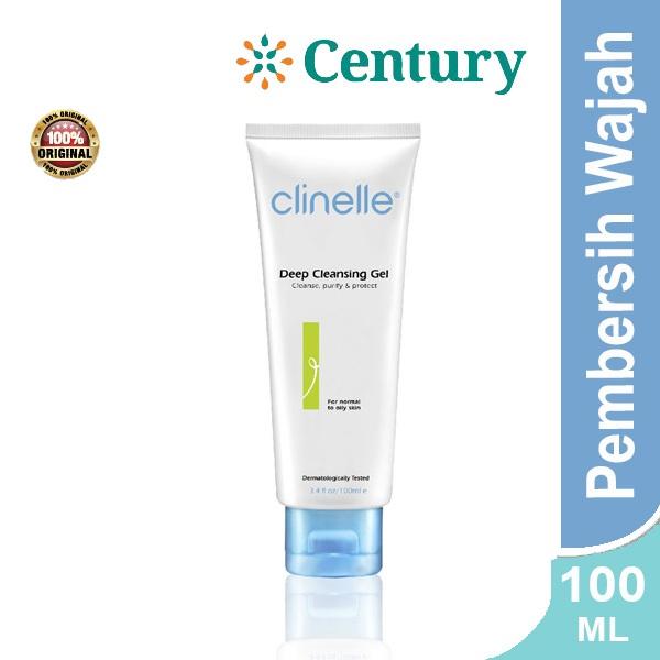 Gambar Clinelle Deep Cleansing Gel 100ml - Pembersih Wajah untuk Kulit Bersih dari Apotik Century undefined Tokopedia