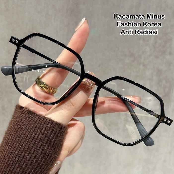 Gambar Kacamata Minus Fashion Korea Anti Blue Light anti Radiasi Smartphone dan Laptop Model Cat Eye Zhijing-1777 fashion.line - Hitam, Normal dari Kacamata Central Asia undefined Tokopedia