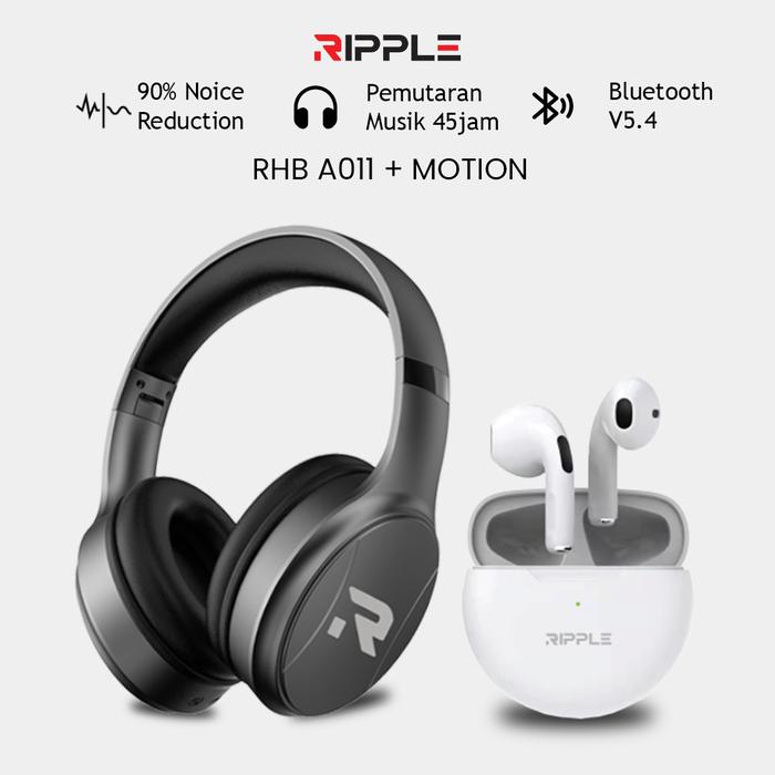 Promo 【Super Promo Bundle】RIPPLE Rippods Headphone RHB A005 +True Go ...