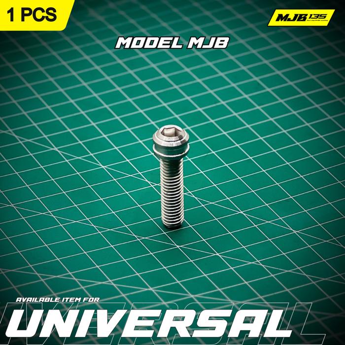 Gambar BAUT M6X25 DRAT 10 BAUT MASTER REM KOPLING RX KING RXS RXK YT115 STENLIS CUSTOM ( 1PCS BAUT ) - MODEL MJB dari Misterijokbelakang135 undefined Tokopedia