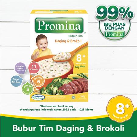 Gambar Promina Bubur Tim Bayi 8 bulan Aneka Rasa / Bubur Nasi Bubur Bayi Instan 100 gr dari Btj susu & popok undefined Tokopedia