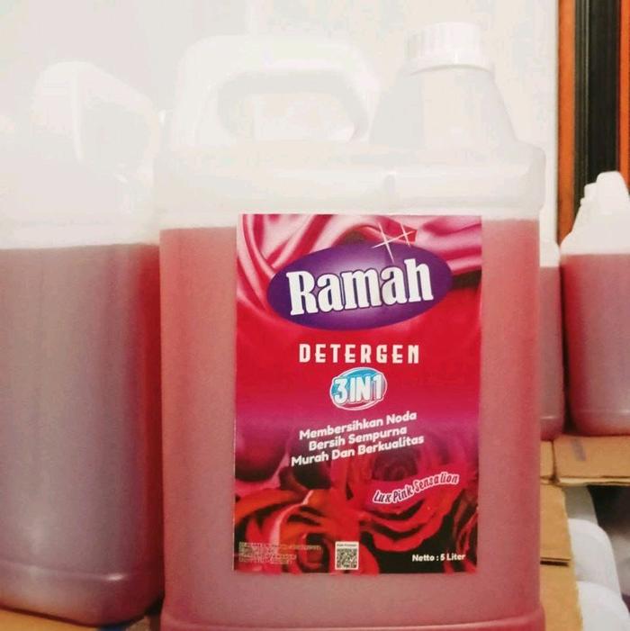 Gambar Ramah Laundry Detergen Cair 3in1 5L dari ArdsaaStore undefined Tokopedia