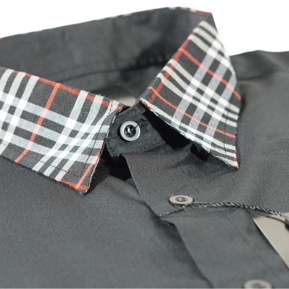 Gambar Kemeja kerah kotak polos hem baju atasan pria cowok laki laki regular reguler standar kasual casual formal katun cotton  best quality hitam putih black white xl xxl xxxl xxxxl 3xl 4xl 5xl 6xl 7xl 8xl 9xl 10xl lengan panjang ventt - 1, 4XL dari ventt undefined Tokopedia