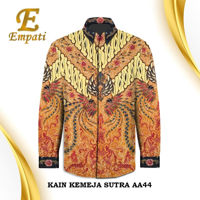 Gambar Kain Batik Sutra ATBM Baron Tulis Full Tanahan Exclusive - Empati - AA44 dari Empati Batik undefined Tokopedia