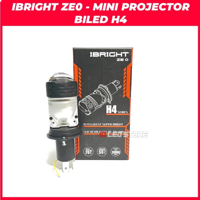 Gambar PREMIUM Lampu Utama H4 Ibright ZE5 ZE0 ZE5 PRO H4 Mini Biled Projector Extra Cooling Fan original - ZE0 DEVIL MERAH, PUTIH-KUNING dari Idledstore undefined Tokopedia