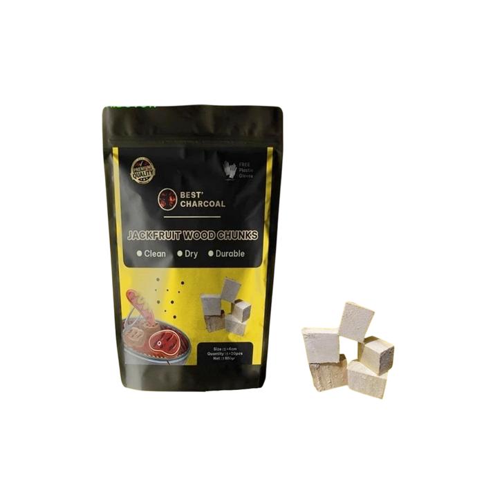 Gambar Kayu Bakar Wood Chips Nangka Rambutan Apple Cherry Premium Ekspor A+ - Wood Chunks, K.Cherry 1 Kg dari Best Charcoal Grosir undefined Tokopedia