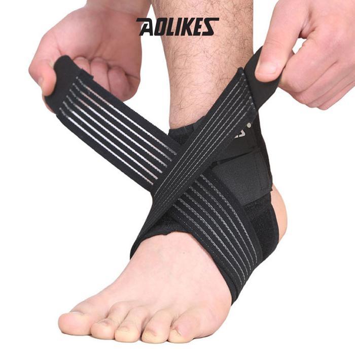 Gambar TERLARIS Aolikes 7127 Adjustable Ankle Support Protector Brace Guard Pad BLACK gratis ongkir - L dari HOURSLAND undefined Tokopedia